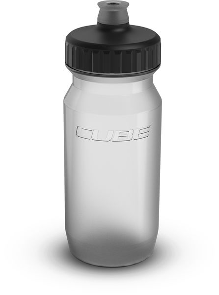 Cube Bottle Feather 0.5l Transparent click to zoom image