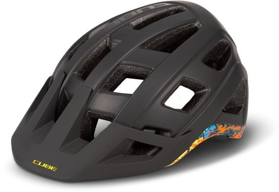 Cube Helmet Badger Black/splash click to zoom image