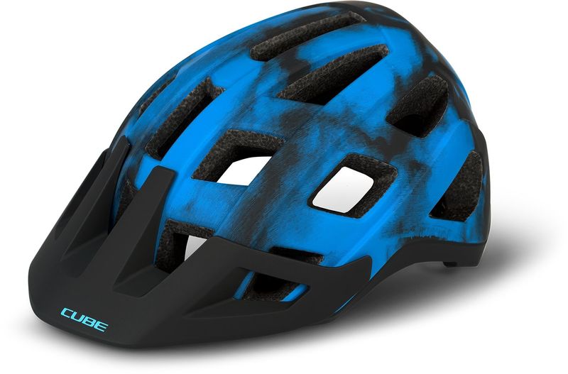 Cube Helmet Badger Blue click to zoom image