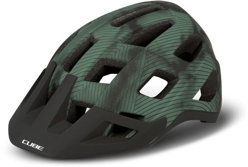 Cube Helmet Badger Green click to zoom image