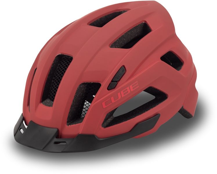 Cube Helmet Cinity Red click to zoom image