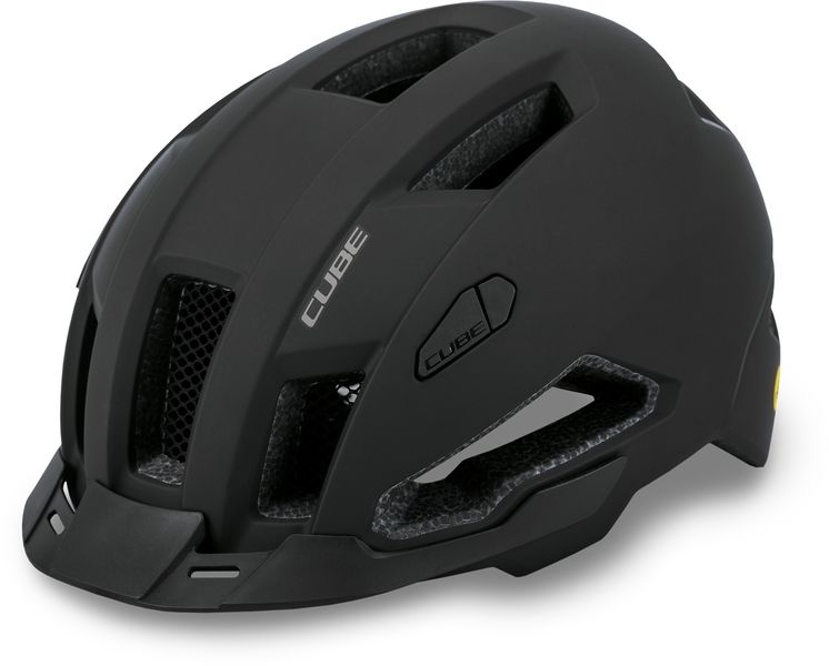 Cube Helmet Evoy Hybrid Black click to zoom image