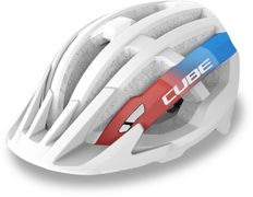 Cube Helmet Offpath Teamline White 
