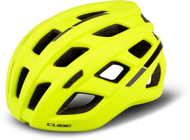 Cube Helmet Road Race Yellow click to zoom image