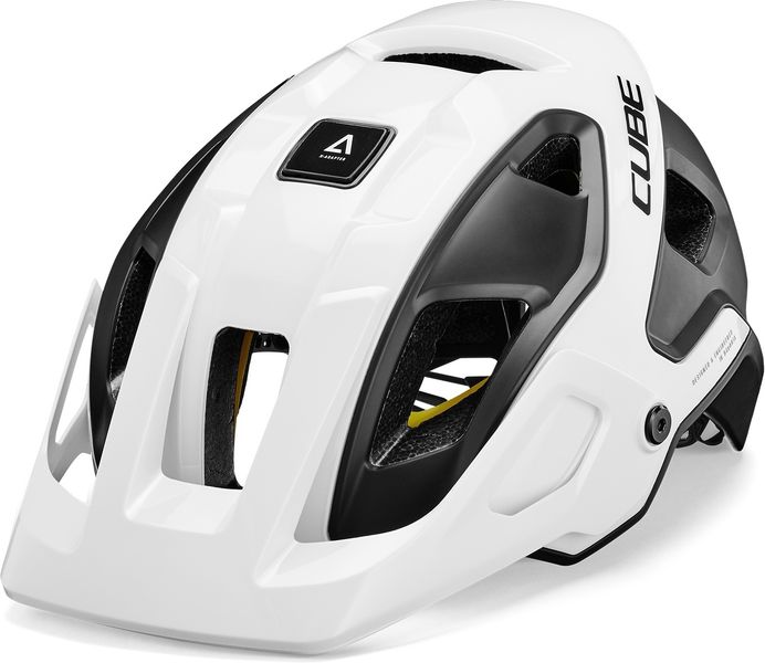 Cube Helmet Strover White/black click to zoom image