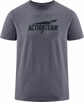 Cube Organic T-shirt Actionteam GTY Fit Grey/Black