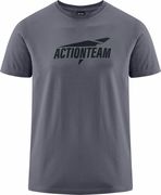 Cube Organic T-shirt Actionteam GTY Fit Grey/Black 