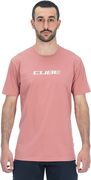 Cube Organic T-shirt Snake Gty Fit Light Red 