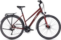 Cube Touring Exc Womens Red/white 2023 