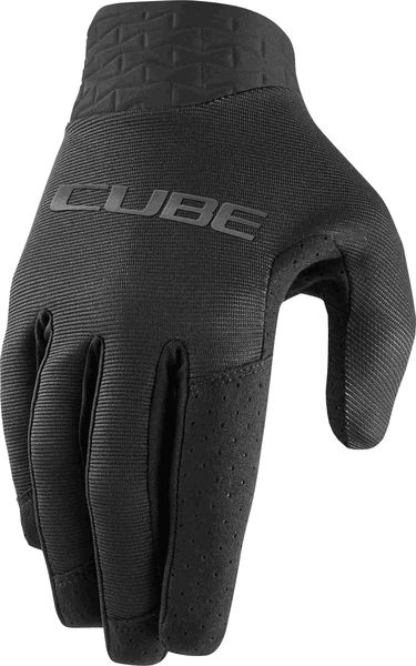 Cube Gloves Performance Long Finger Black click to zoom image