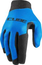 Cube Gloves Performance Long Finger Blue