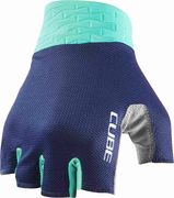 Cube Gloves Performance Short Finger Blue/mint 