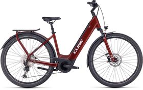 Cube Touring Hybrid Exc 625 Red/white 2024 EE