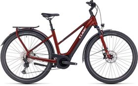 Cube Touring Hybrid Exc 625 Red/white 2024 T