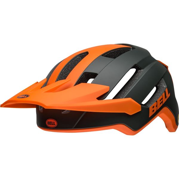 Bell 4forty Air Mips MTB Helmet 2024: Matte Dark Green/Orange click to zoom image