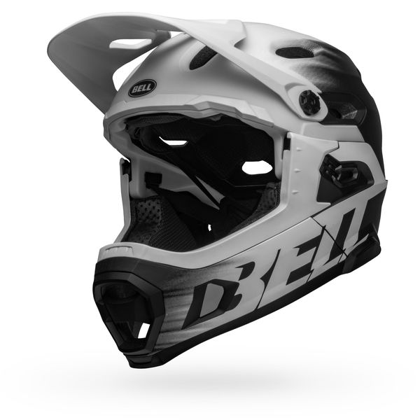 Bell Super Dh Mips MTB Helmet Matte Black/White click to zoom image