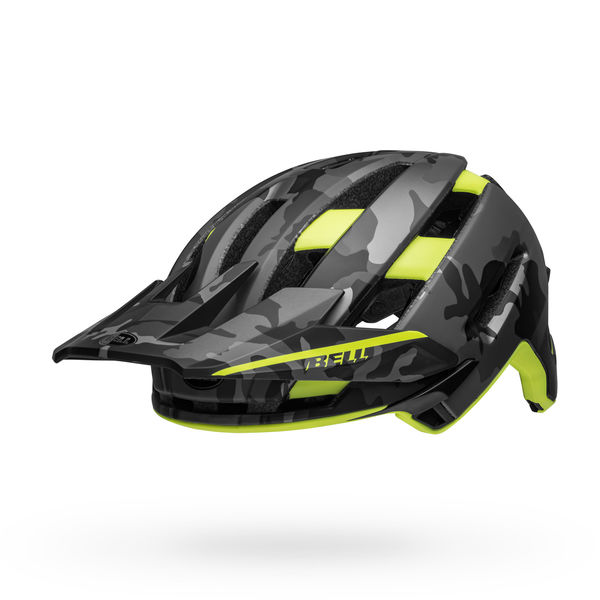Bell Super Air Mips MTB Helmet Matte Camo/Hi-viz click to zoom image