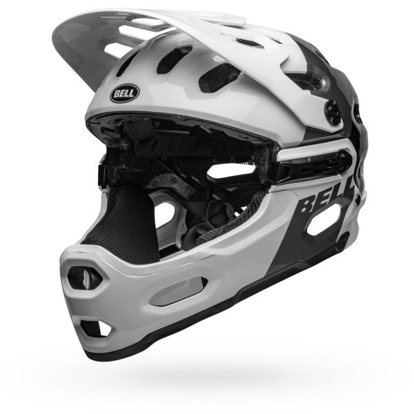 Bell Super 3r Mips MTB Helmet White/Black click to zoom image