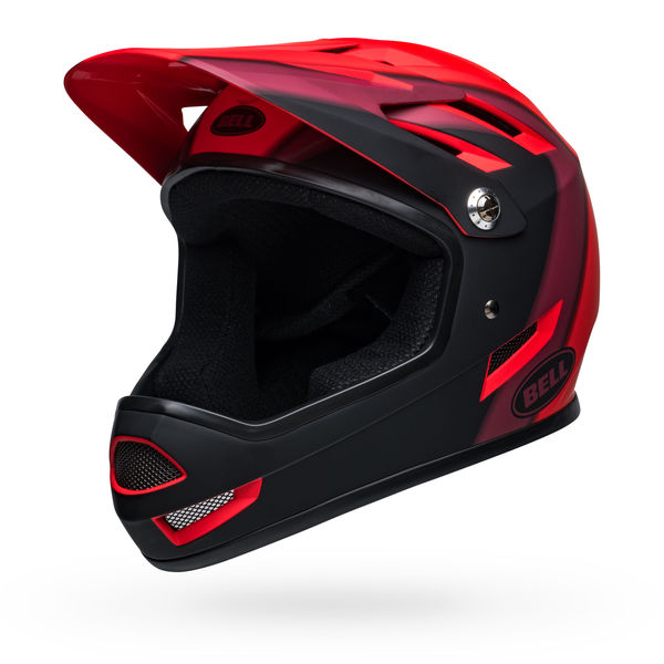 Bell Sanction MTB Full Face Helmet Matte Red/Black click to zoom image