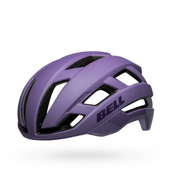 Bell Falcon Xr Mips Road Helmet 2023: Matte/Gloss Purple click to zoom image