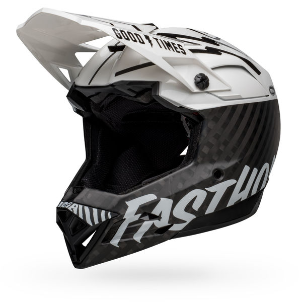 Bell Full-10 Spherical MTB Helmet Matte/Gloss White/Black Fasthouse click to zoom image