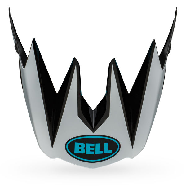 Bell Full-10 Helmet Visor Matte/Gloss White Bali click to zoom image