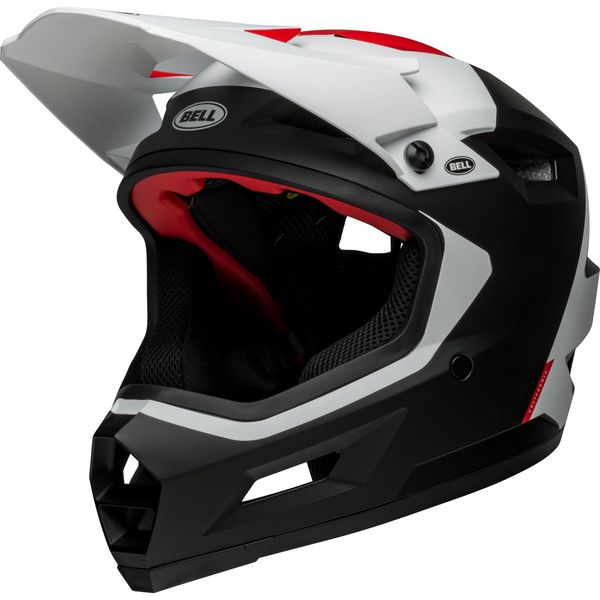 Bell Sanction 2 Dlx Mips MTB Full Face Helmet 2023 Deft Matte Black/White click to zoom image
