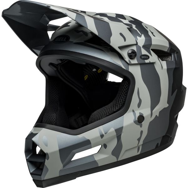 Bell Sanction 2 Dlx Mips MTB Full Face Helmet 2023 Ravine Matte Grey/Black click to zoom image