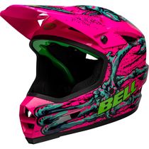 Bell Sanction 2 Dlx Mips MTB Full Face Helmet 2023 Bonehead Gloss Pink/Turquoise