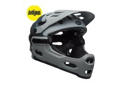 Bell Super 3r Mips MTB Helmet Downdraft Matte Grey/Gunmetal 