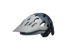 Bell Super 3 MTB Helmet 2019: Downdraft Matte Grey/Gunmetal
