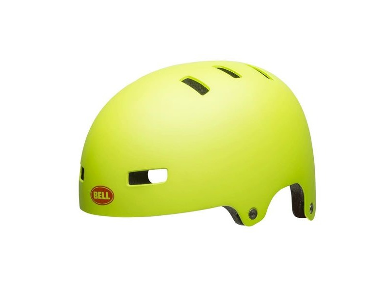 Bell Span Youth Helmet Matte Bright Green click to zoom image
