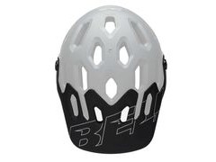 Bell Super 3/3r Helmet Visor One Size Matt Black/White  click to zoom image