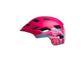 Bell Sidetrack Youth Helmet 2019: Gnarly Matte Berry Unisize 50-57cm