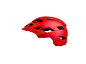 Bell Sidetrack Child Helmet 2019: Matte Red/Orange Unisize 47-54cm
