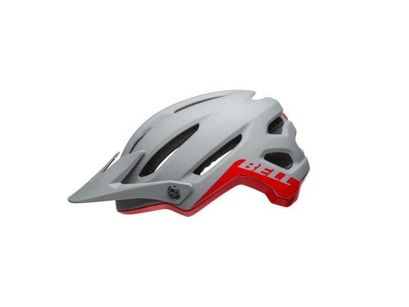 Bell 4forty MTB Helmet Cliffhanger Matte/Gloss Grey/Crimson click to zoom image