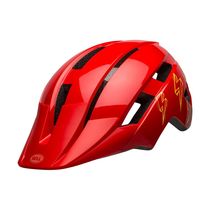 Bell Sidetrack Ii Child Helmet Bolts Gloss Red Unisize 47-54cm