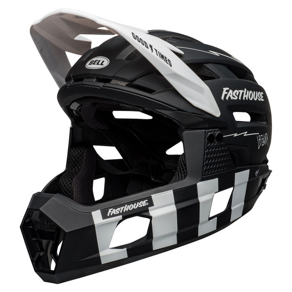 Bell Super Air R Mips MTB Full Face Fasthouse Matte Black/White click to zoom image