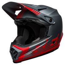 Bell Full-9 Fusion Mips MTB Full Face Louver Matte Grey/Red