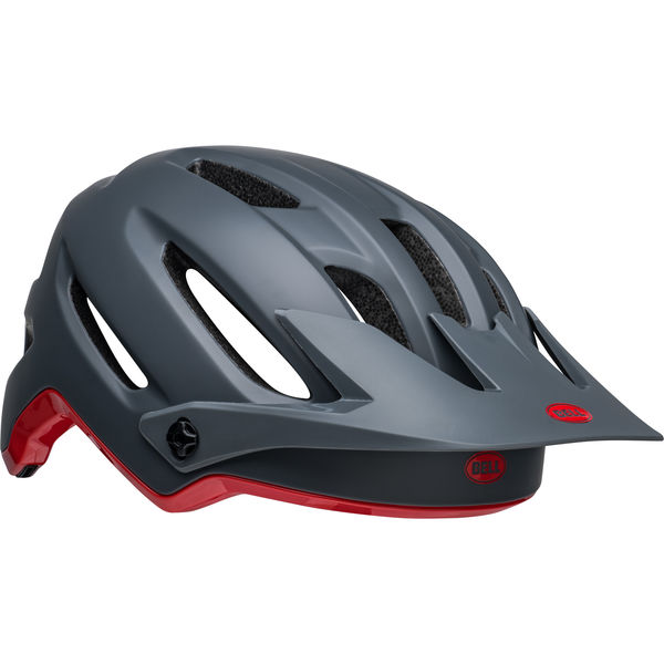 Bell 4forty MTB Helmet Matte/Gloss Grey/Red click to zoom image