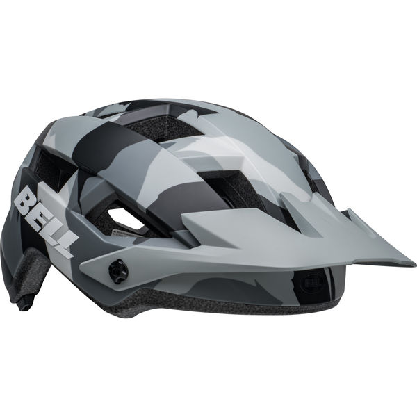 Bell Spark 2 MTB Helmet Matte Grey Camo Universal click to zoom image