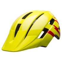 Bell Sidetrack II Mips Youth Helmet Strike Gloss Hi-vis/Red Unisize 50-57cm