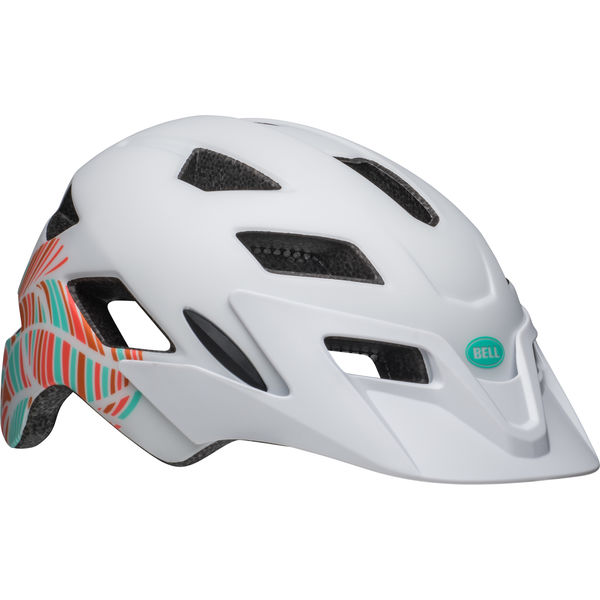 Bell Sidetrack Youth Helmet Matte White Unisize 50-57cm click to zoom image