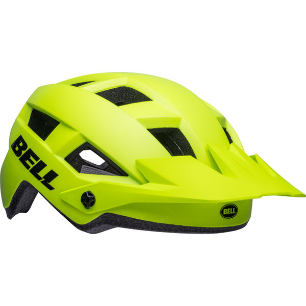 Bell Spark 2 Junior Youth Helmet Matte Hi-viz Yellow Unisize 50-57cm click to zoom image