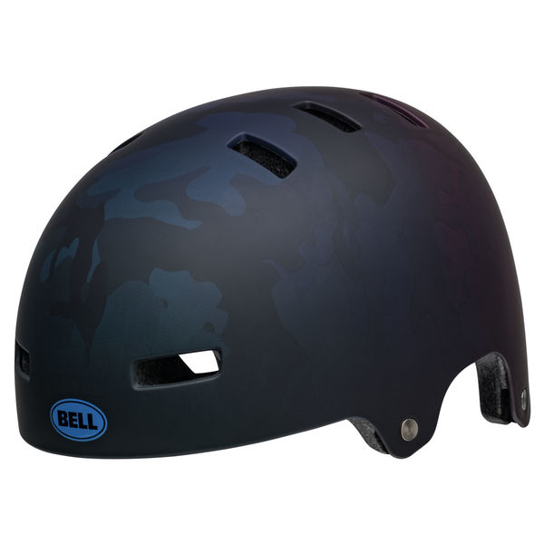 Bell Span Youth Helmet Matte Black/Blue click to zoom image