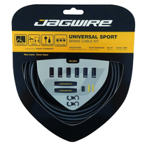 Jagwire Universal Sport Brake Cable Kit Carbon Silver
