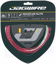 Jagwire Kit Mountain Elite Link Gear Red