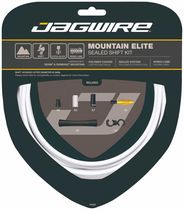 Jagwire Kit Mountain Elite Sealed Gear White