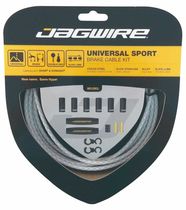 Jagwire Kit Universal Sport Brake Braided White