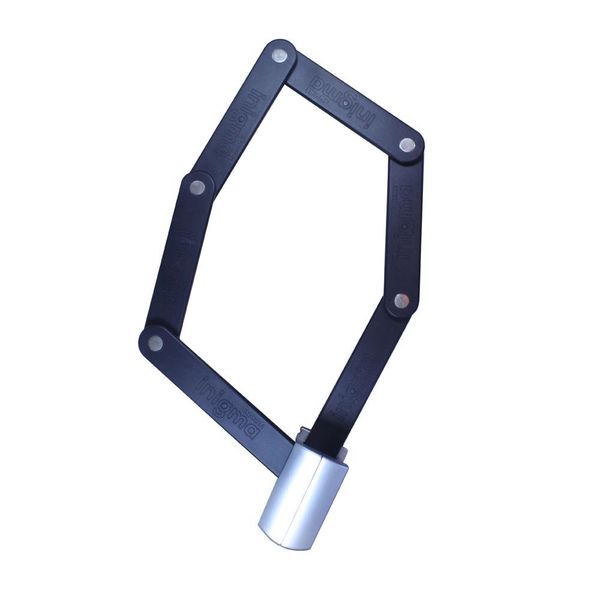 Squire Inigma Folding Lock Smartphone operated (iOS/Android app required) - Aluminium Lock body, hardened steel links, Inc. Hol click to zoom image